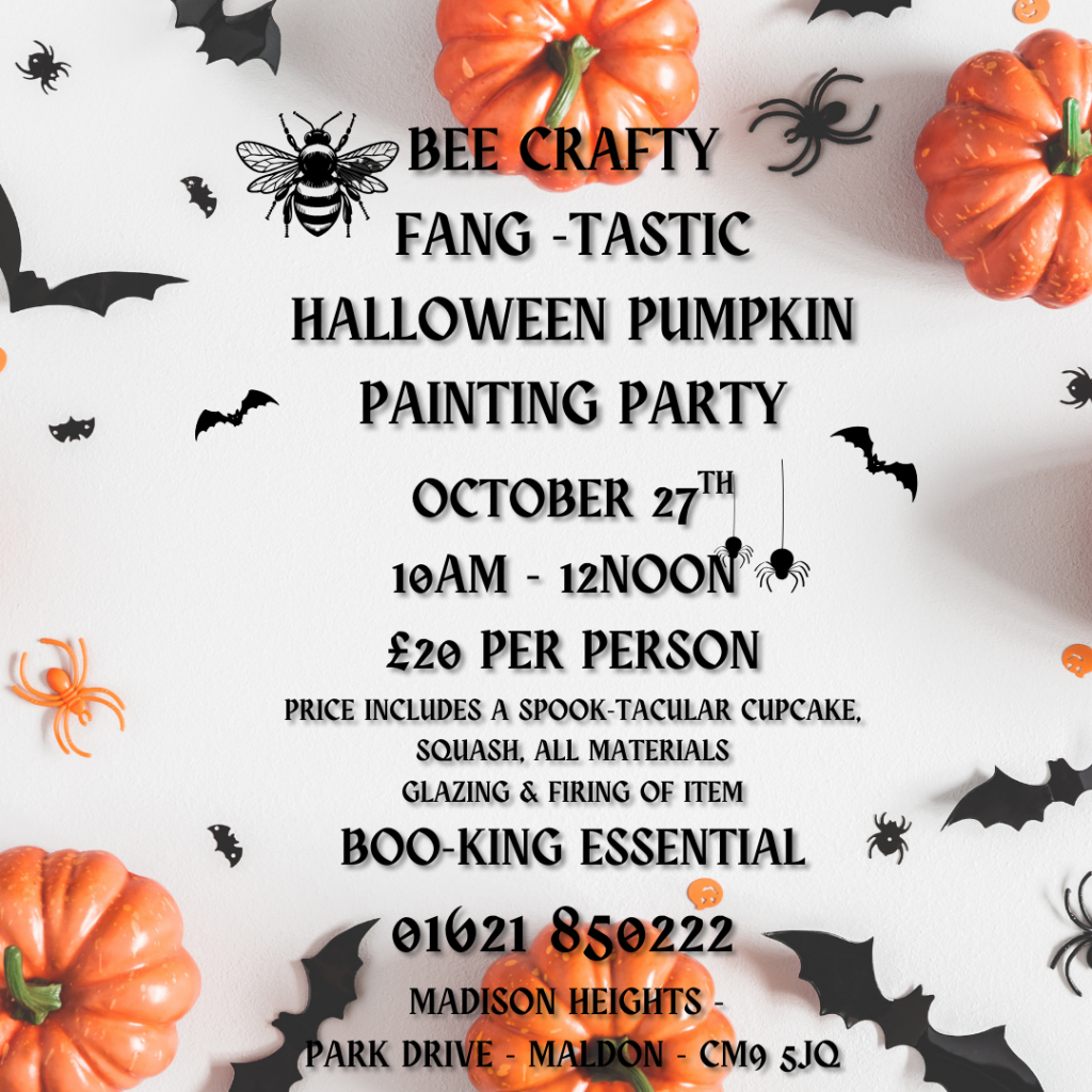 Halloween Pottery painting