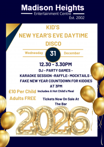 Kids New Years Eve Party