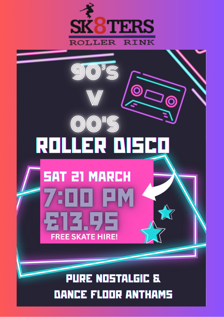 90S V 00S ROLLER DISCO