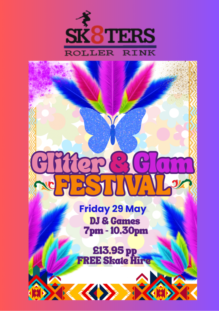 Glitter & Glam Festival Roller Disco