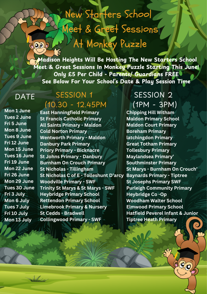 New Starters School Meet & Greet Sessions