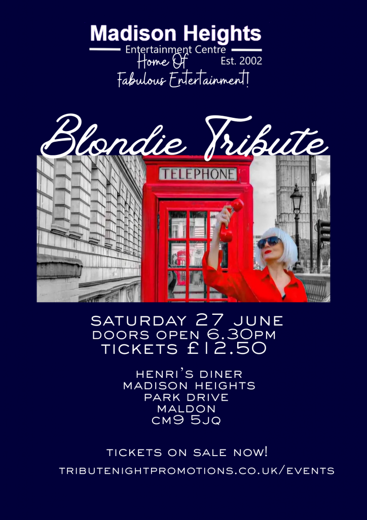 Blondie Tribute Night