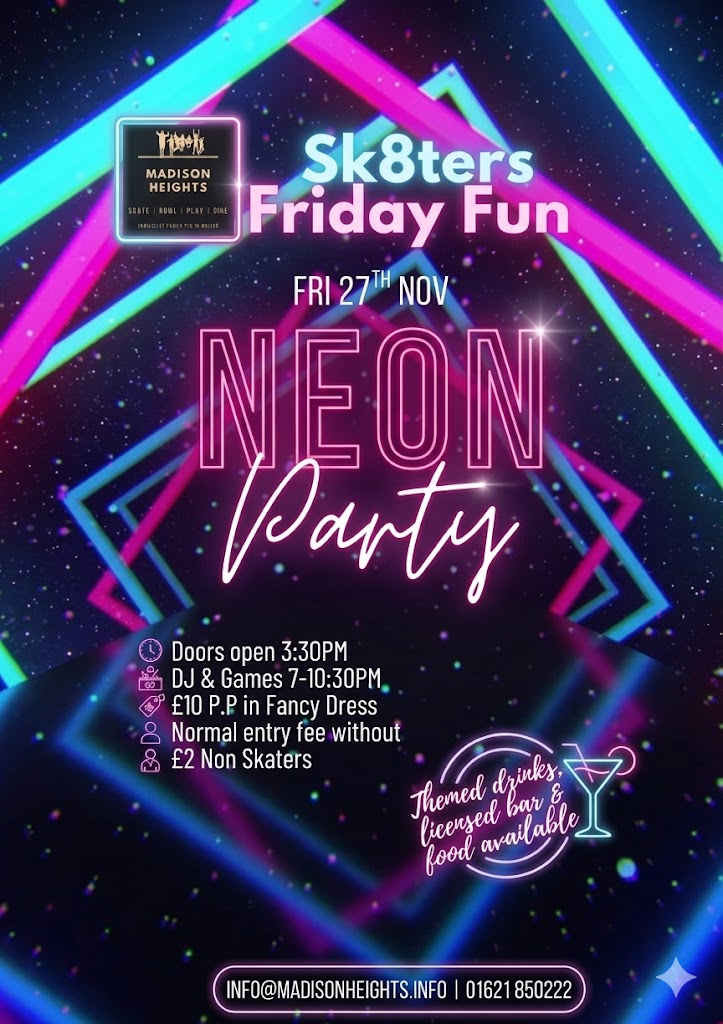 Neon Roller Disco NOV 2026