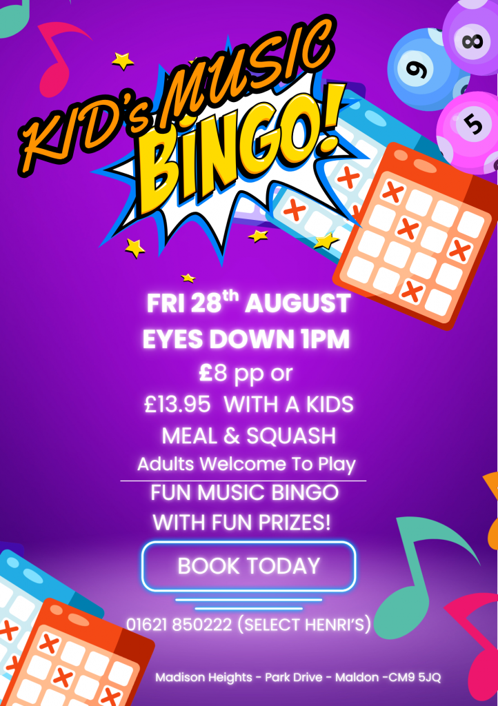 KIDS MUSIC BINGO 2608