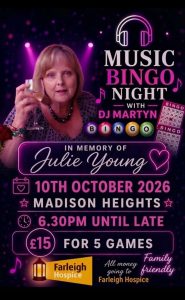 Charity Music Bingo Night: A Special Evening for a Great Cause 🎵