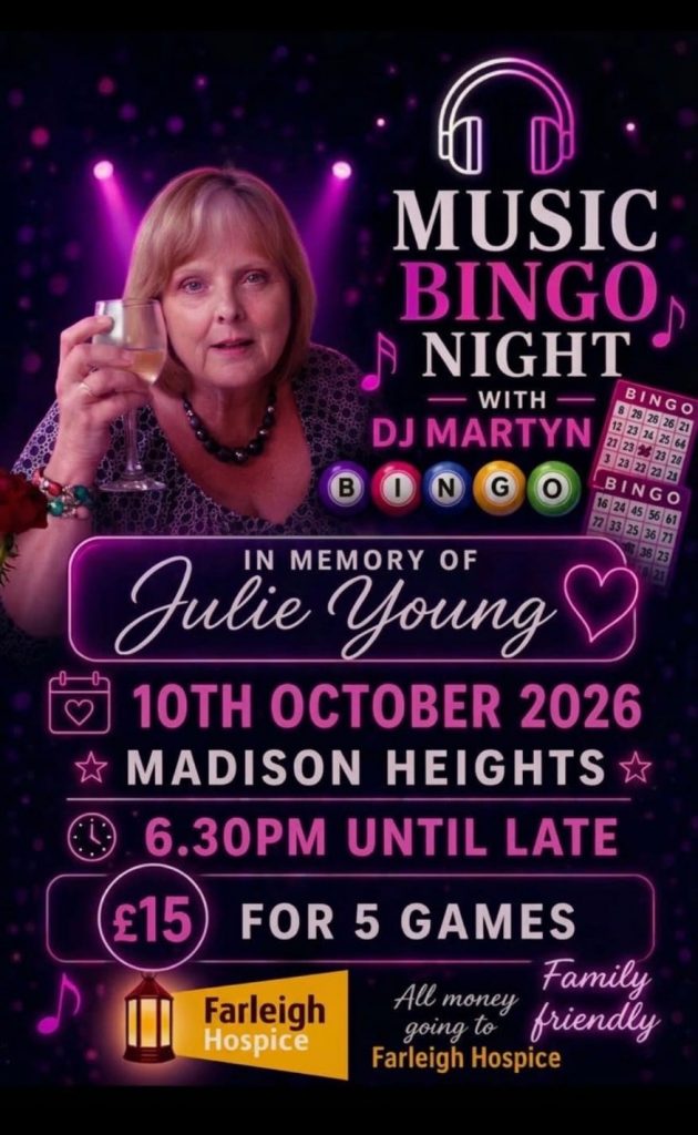Charity Music Bingo Night: A Special Evening for a Great Cause 🎵