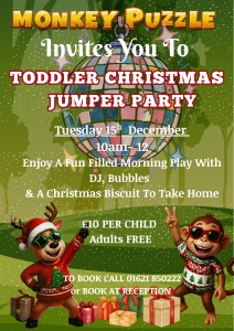 Monkey Puzzle’s Toddler Christmas Jumper Party