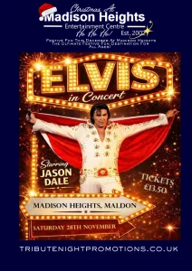 Elvis Tribute Night at Madison Heights Maldon