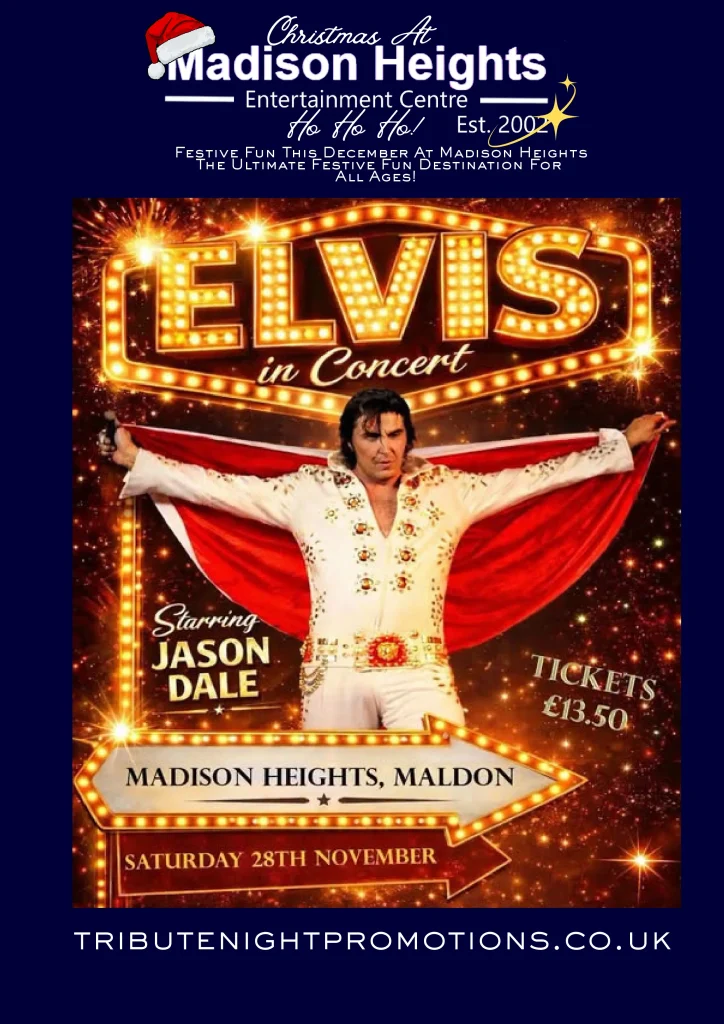Elvis Tribute Night at Madison Heights Maldon