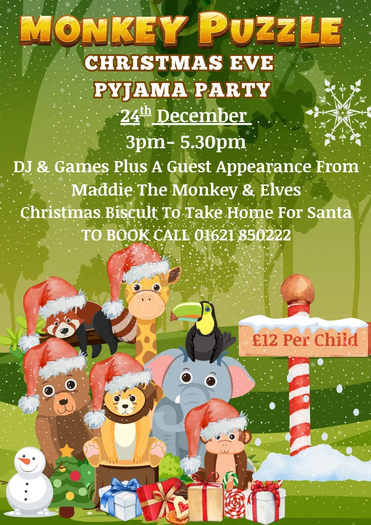Monkey Puzzle Xmas Eve - Monkey Puzzle - Maldon