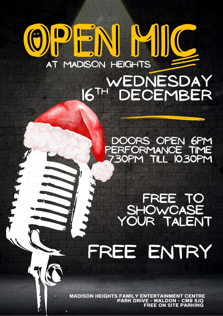 Open Mic Night Christmas Specials