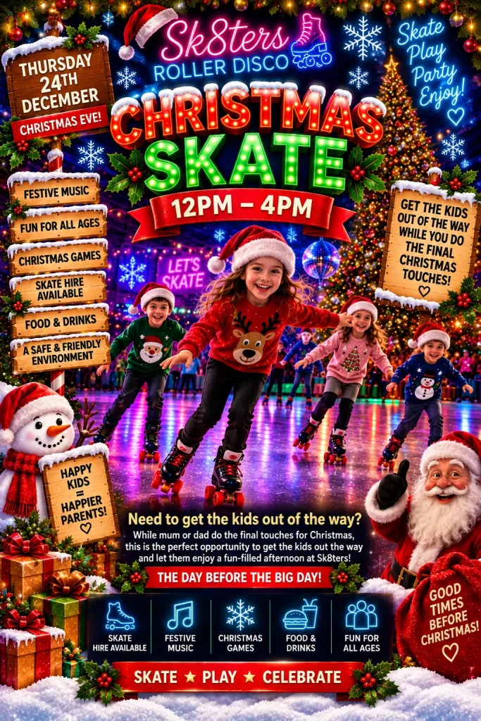 Christmas Eve Skate - Sk8ters - Madison Heights - Maldon