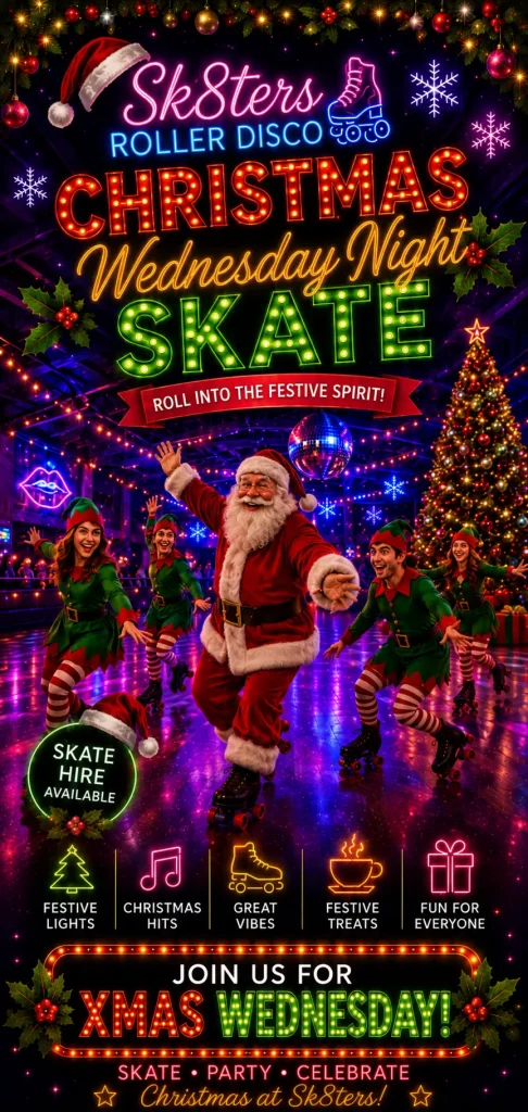 Sk8ters Christmas Xmas Party